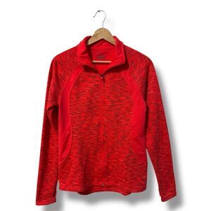 Tek Gear Women's Neon Red Athletic Running Jacket Size M